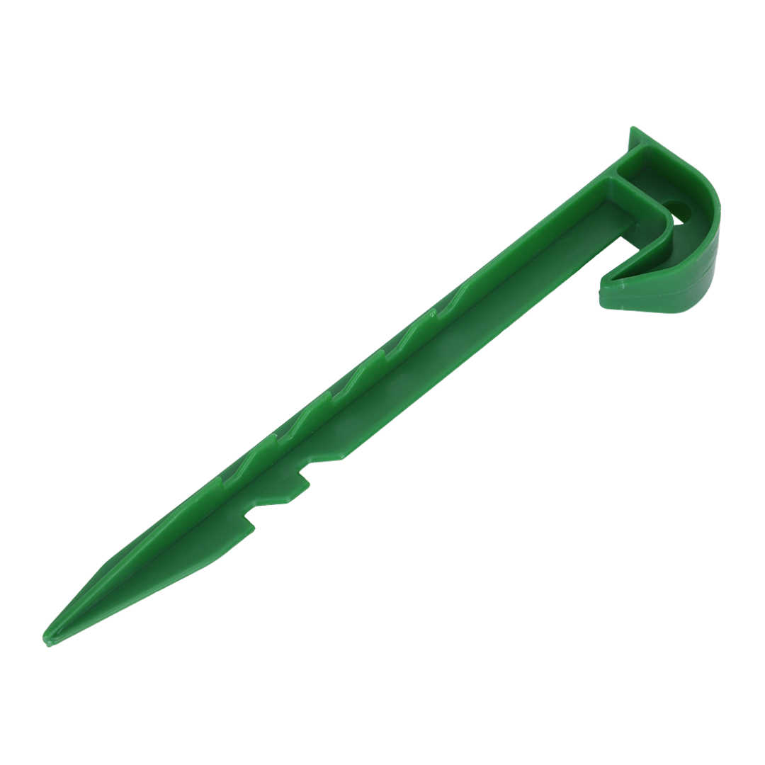 10Pcs Plastic Weed Barrier Stakes